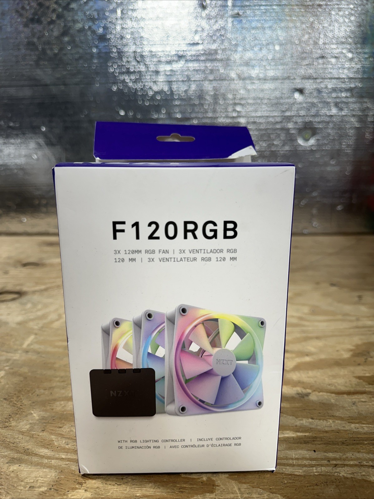 NZXT F140 RGB Fans – RF-R14DF-W1- Advanced RGB Lighting Customization – Whisper