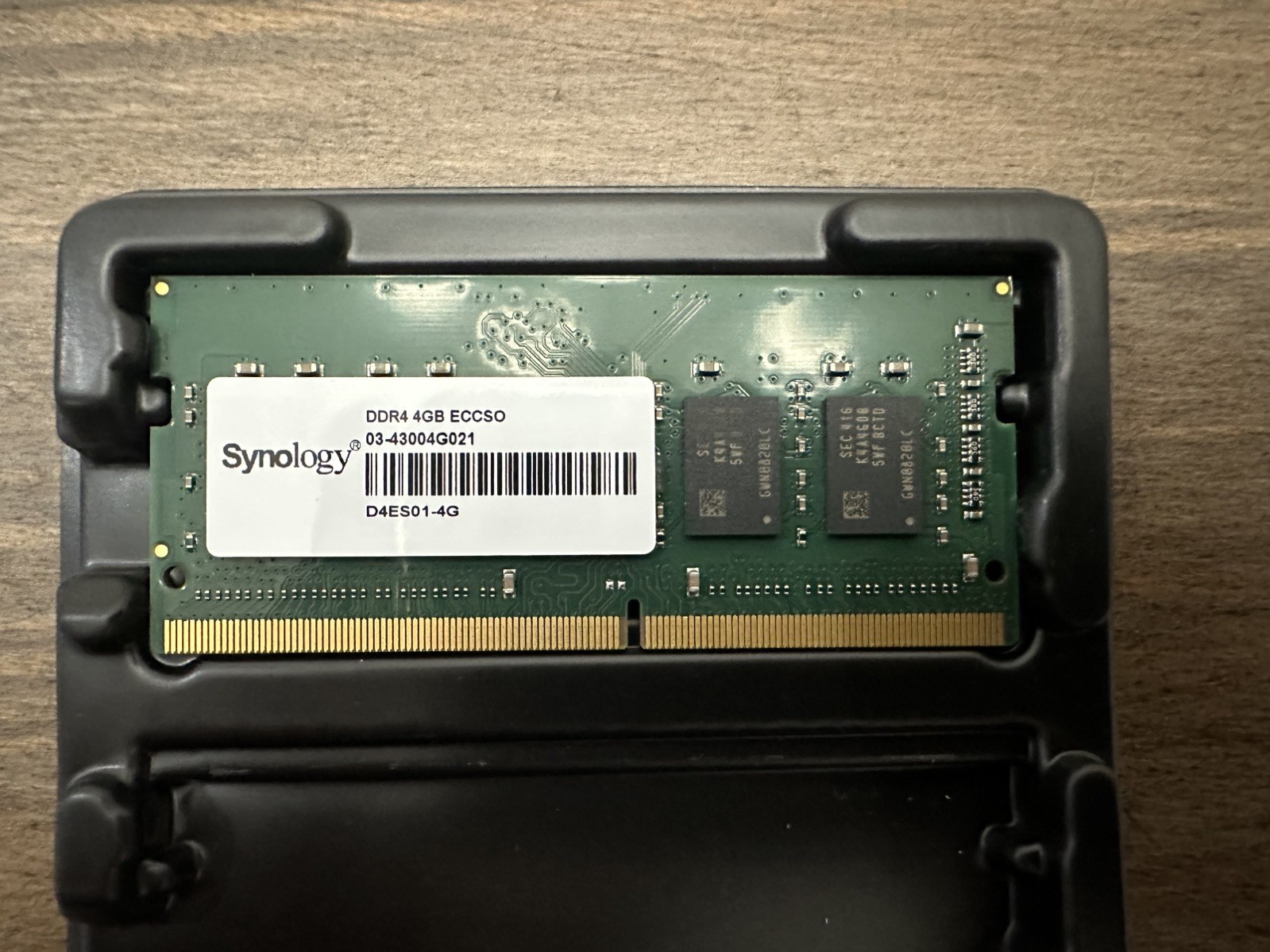 Synology 4GB ECCSO DDR4 RAM, D4ES01-4G
