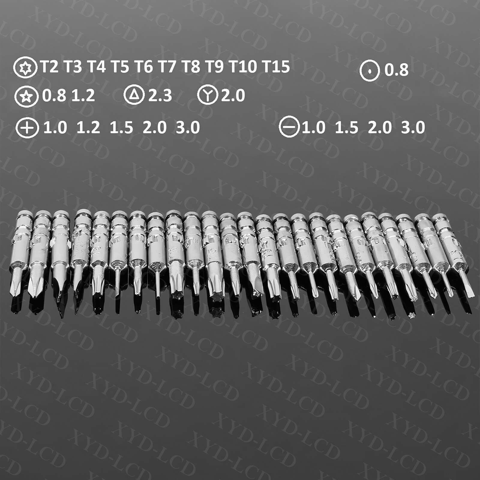 New 25 in 1 Precision Screwdriver Tools Set PC Glasses Mobile Phone Laptop Watch