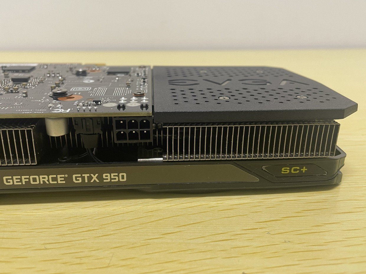 EVGA GeForce GTX950 SC+ 2GB PCI-E Triple DisplayPort/HDMI/DVI Video Graphic Card
