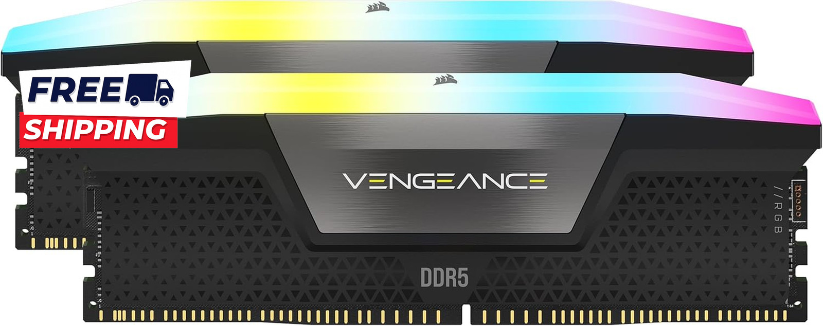 Vengeance RGB DDR5 Light Enhancement Kit No Physical Memory Black