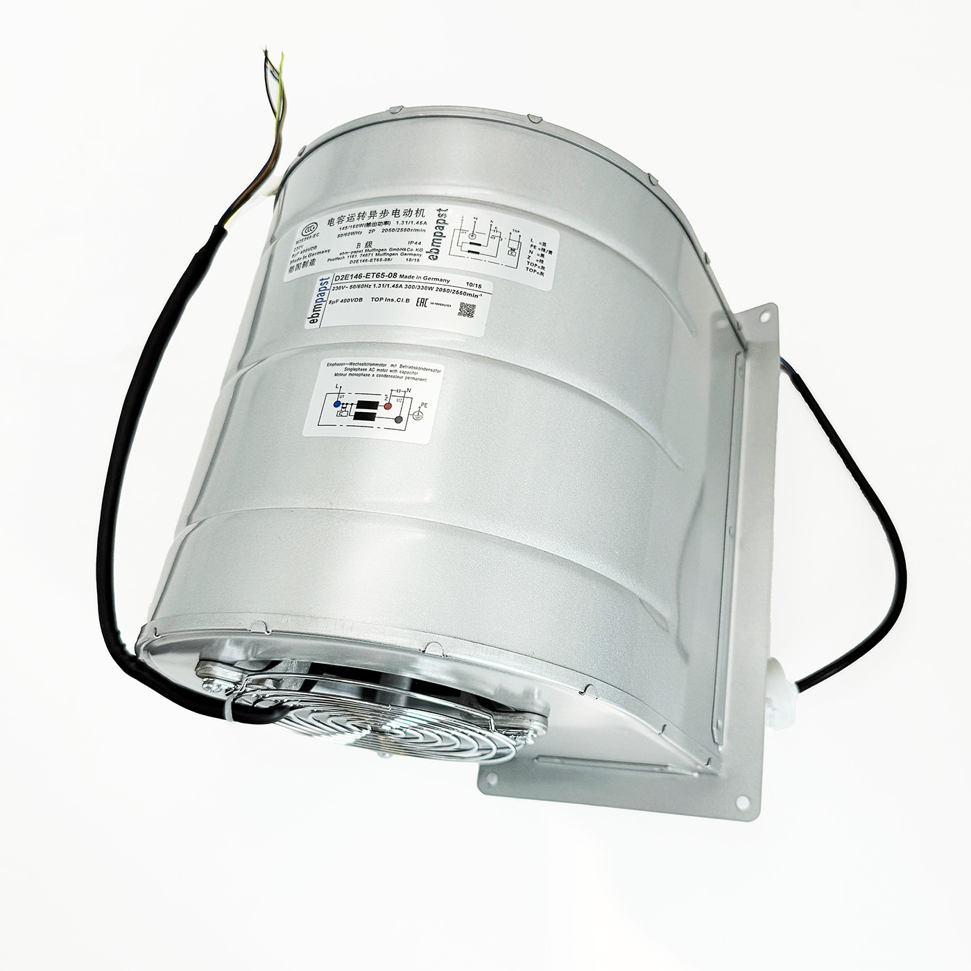 Brand New 1Pcs D2E146-ET65-08 Centrifugal Fan Blower 230V 1.31/1.45A 300/330W