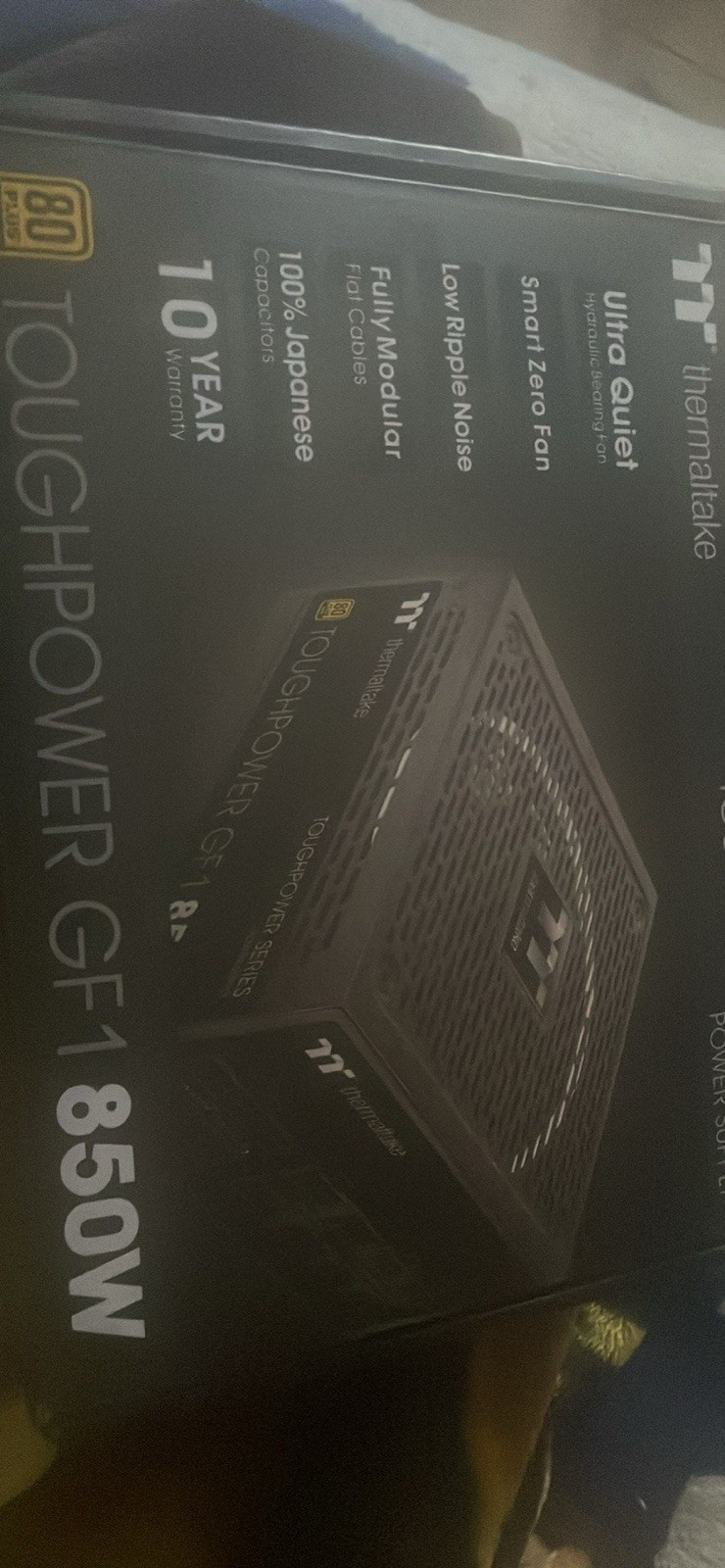 Thermaltake Toughpower GF1 850W ATX Modular Power Supply 80 PLUS Gold