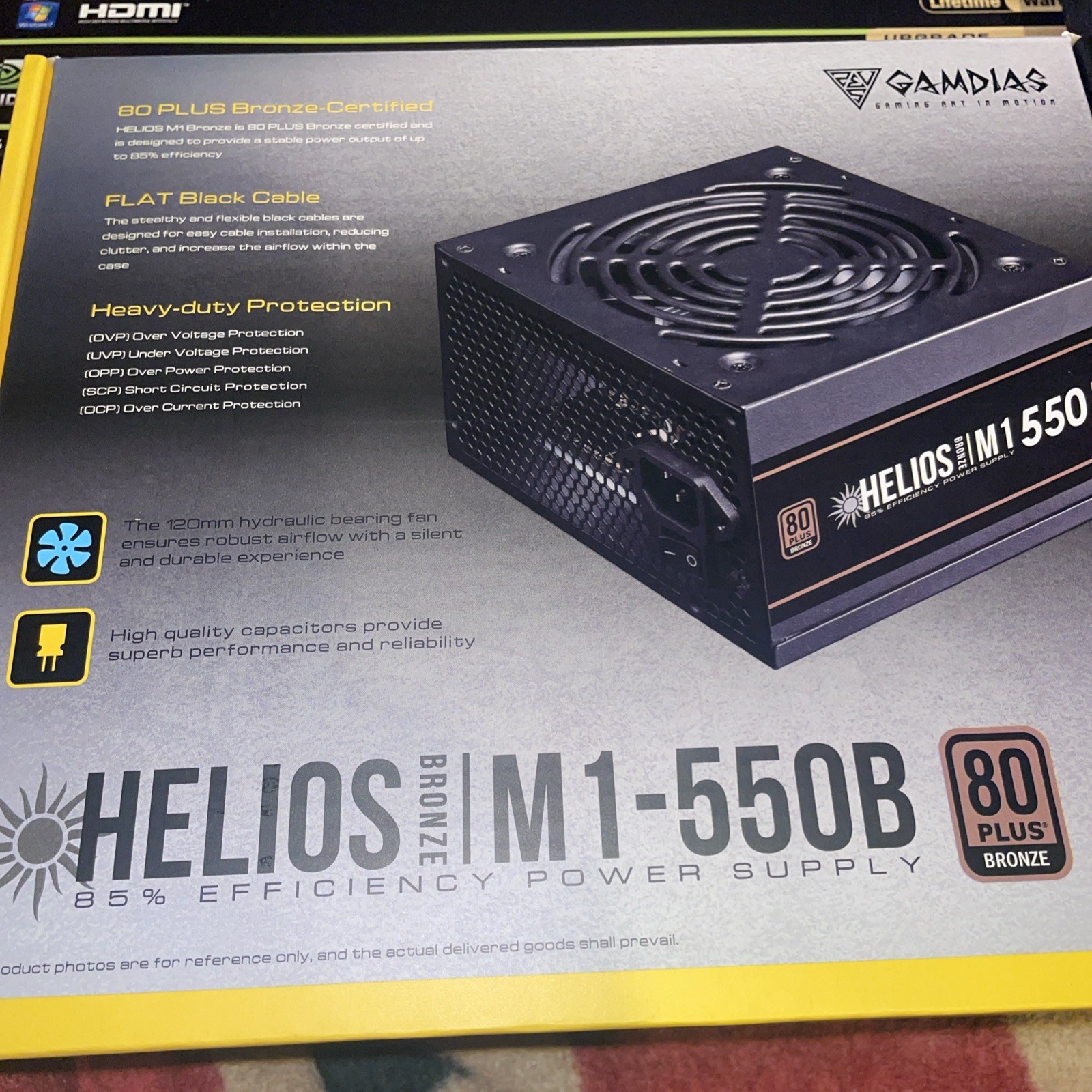 B75 High Performance LGA1155 i7 PC 8GB DDR 320gb Storage 550w 80b Build W GPU