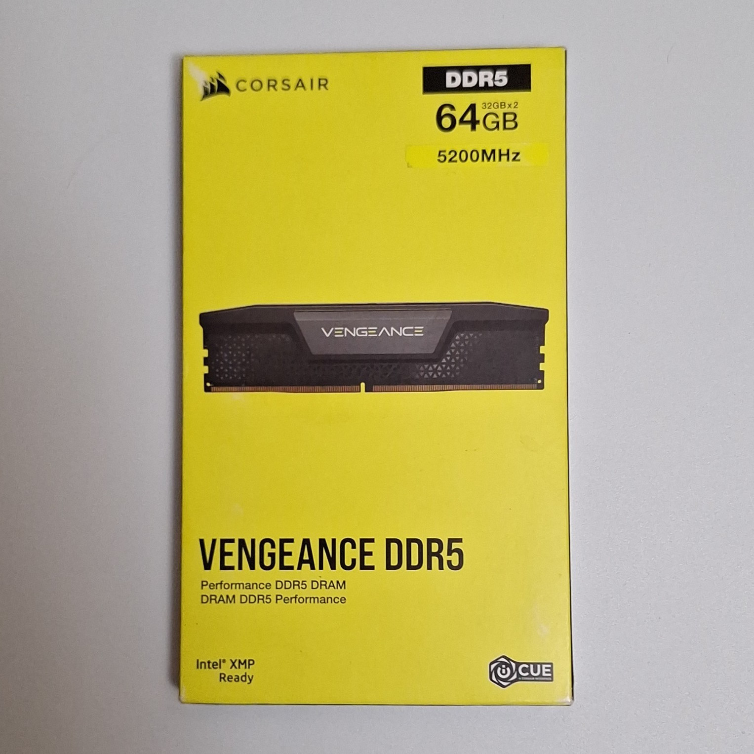 Corsair Vengeance DDR5 64GB (2x32GB) 5200MHz 288-pin DIMM Intel XMP