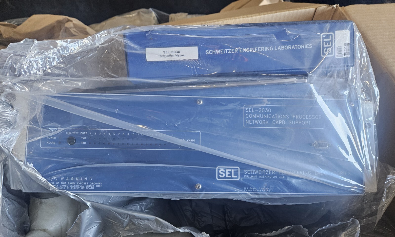 SCHWEITZER SEL 203003X30XG1XX COMMUNICATIONS PROCESSOR