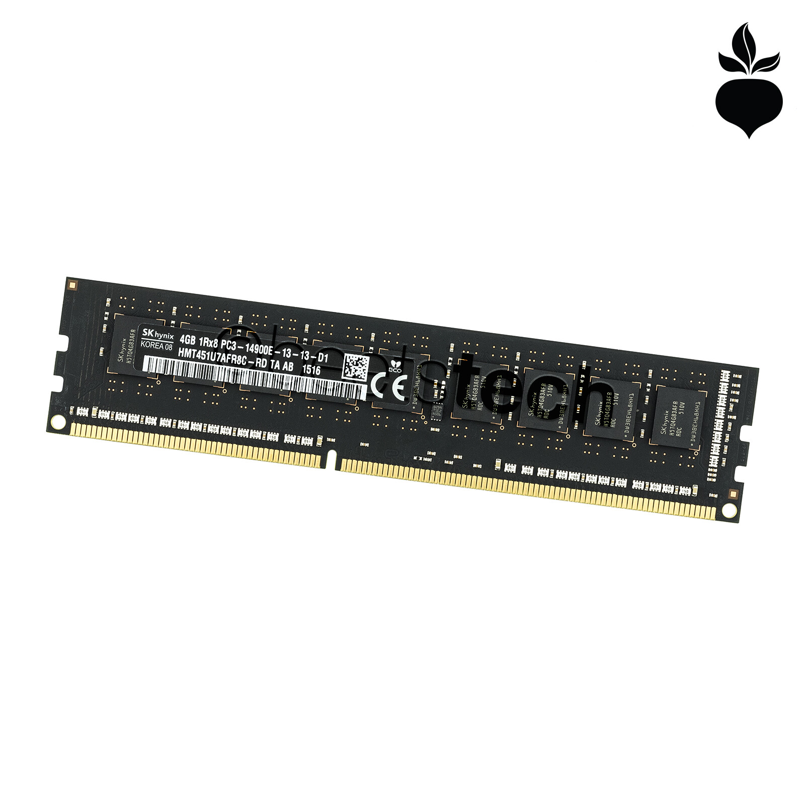 4GB (1x4GB), PC3-14900E DDR3-1866 DIMM – Apple Mac Pro A1481 Late 2013