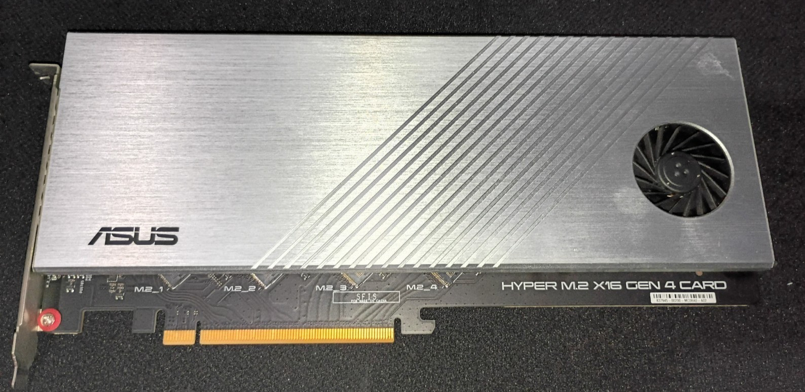 ASUS HYPER M.2 X16 GEN 4 CARD OPEN BOX NEVER USED