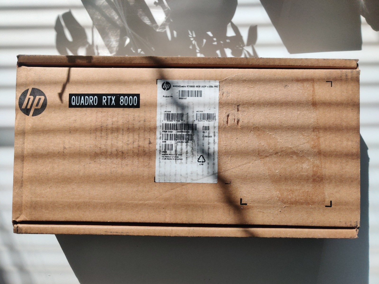 [New] 48GB VRAM NVIDIA Quadro RTX 8000 Professional Graphics Card – Sealed