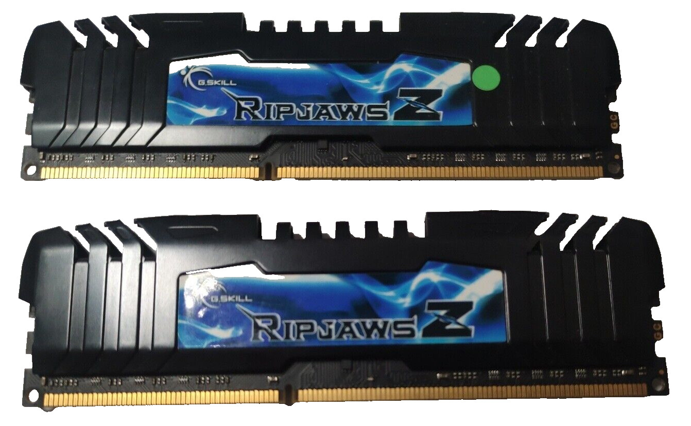G. SKILL RIPJAWS Z 8GB (2X4GB) DDR3-2400MHz PC3-19200 1.65V F3-2400C10D-8GZH