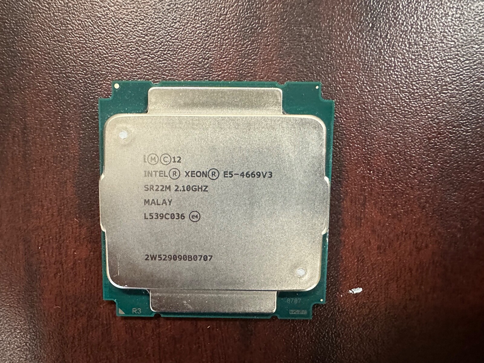 INTEL XEON E5-4669V3 SR22M 2.1GHZ 18-CORE CM8064401864100