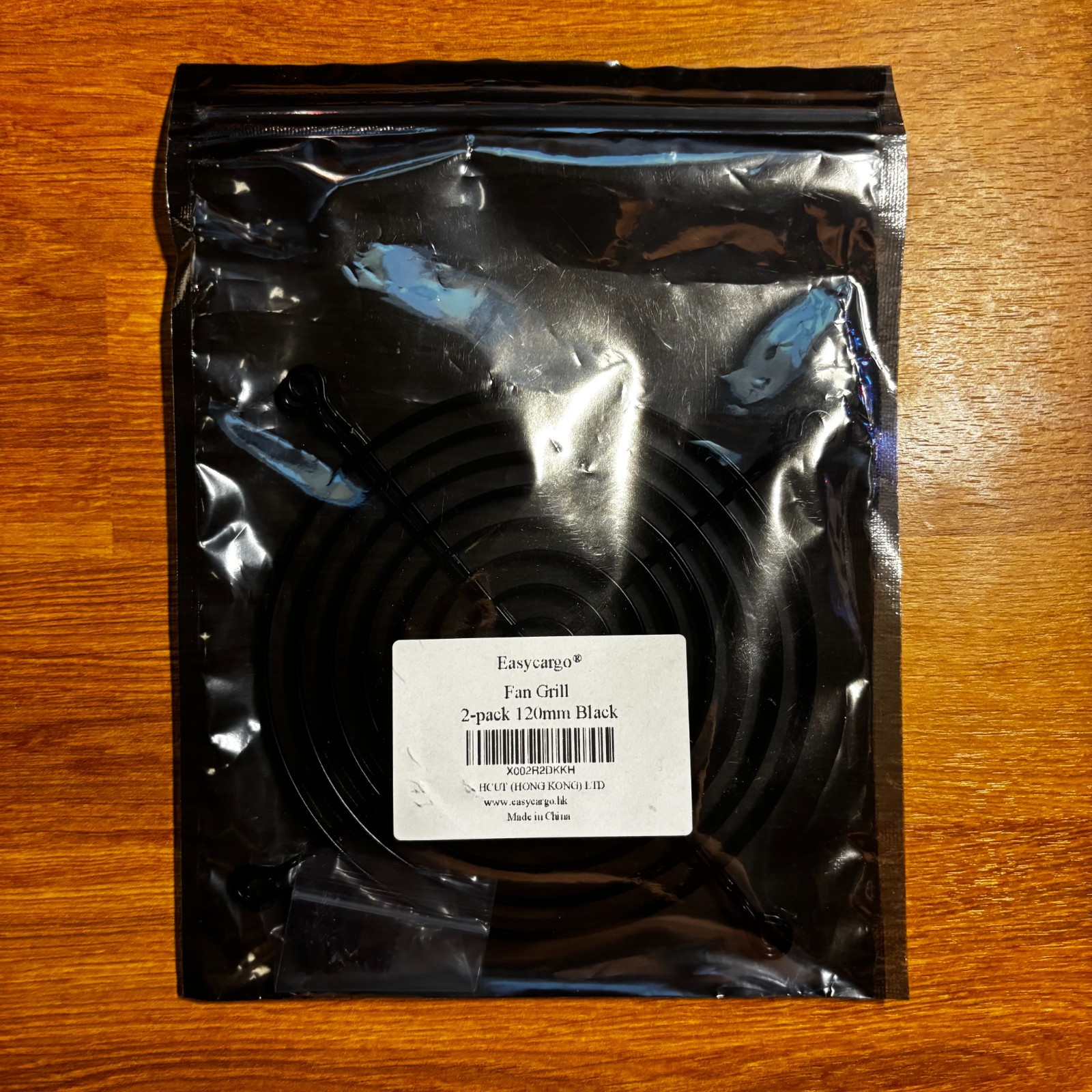 120mm Fan Grill – (2 Pack) (Black)