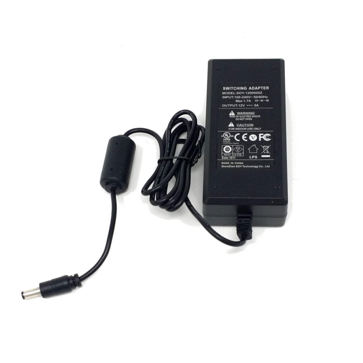 12V/5A Power Supply (EU Plug)
