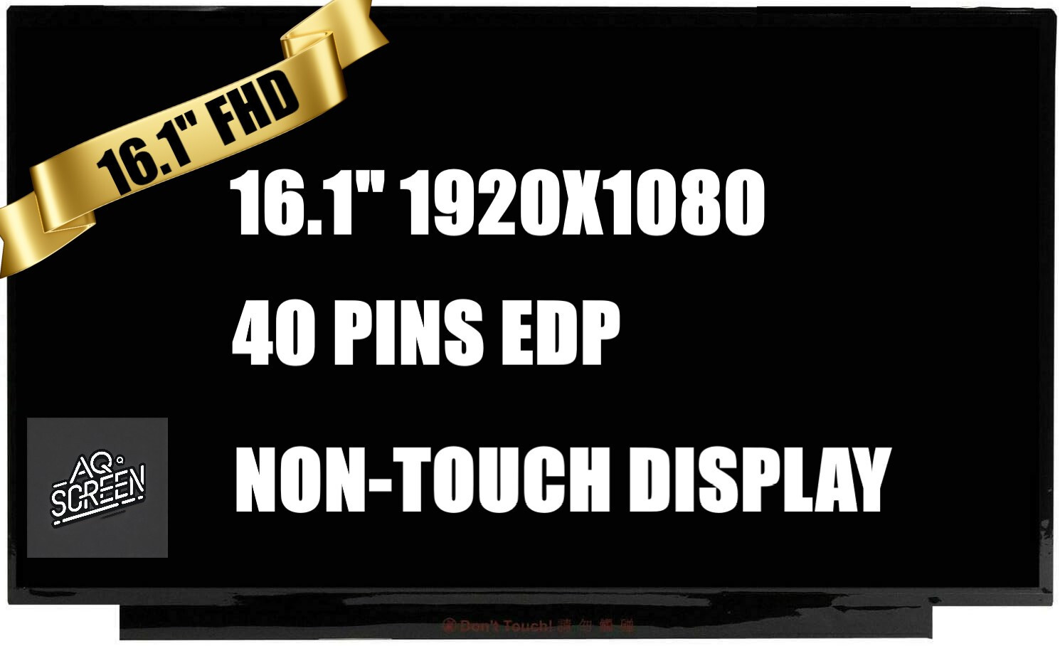 HP pn N81453-001 144Hz FHD LCD Screen 40 pin Matte LED Display