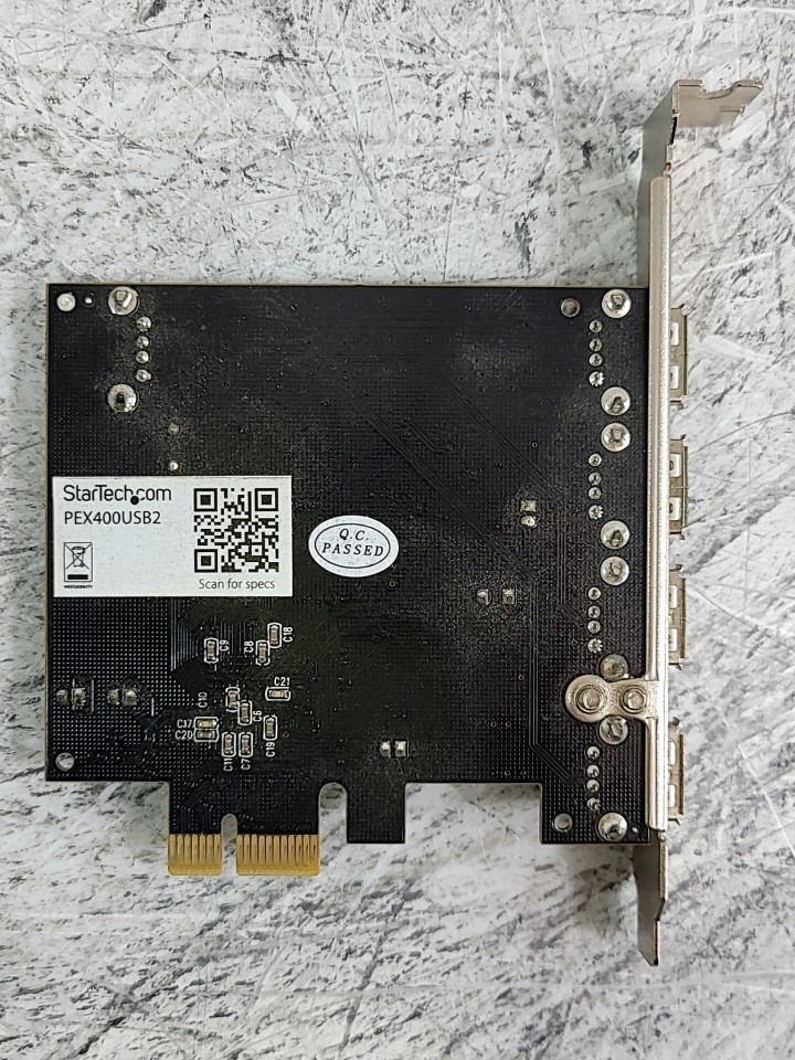 STARTECH pex400usb2 Controller Adapter Card 4 Port USB 2.0 Card