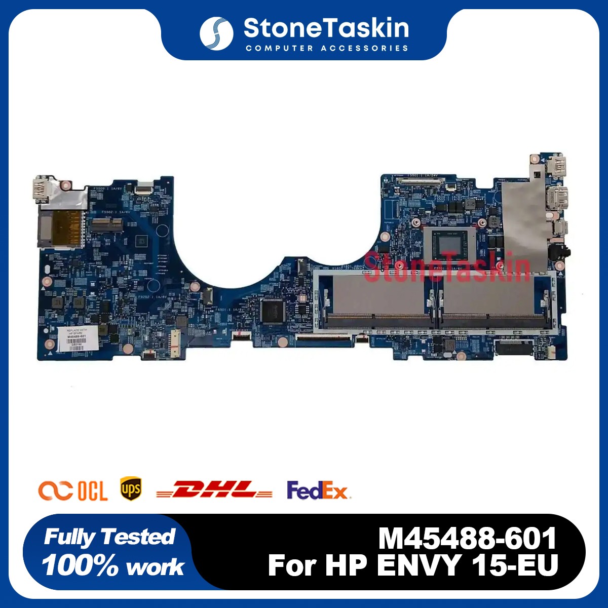 M45488-601 For HP ENVY 15-EU Laptop Motherboard MEL 8L 203037-2 RYZEN 7 5700U