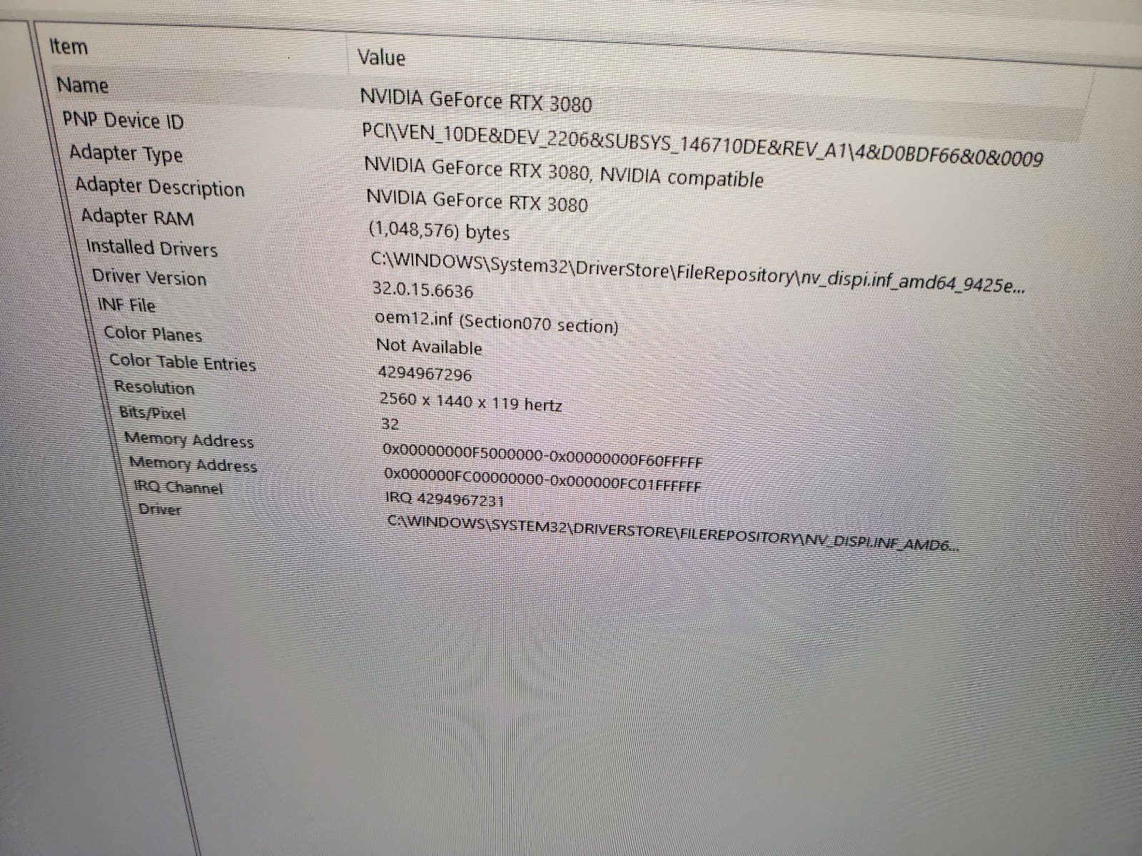 NVIDIA GeForce RTX 3080 Founders Edition 10GB GDDR6X Graphics Card – Used