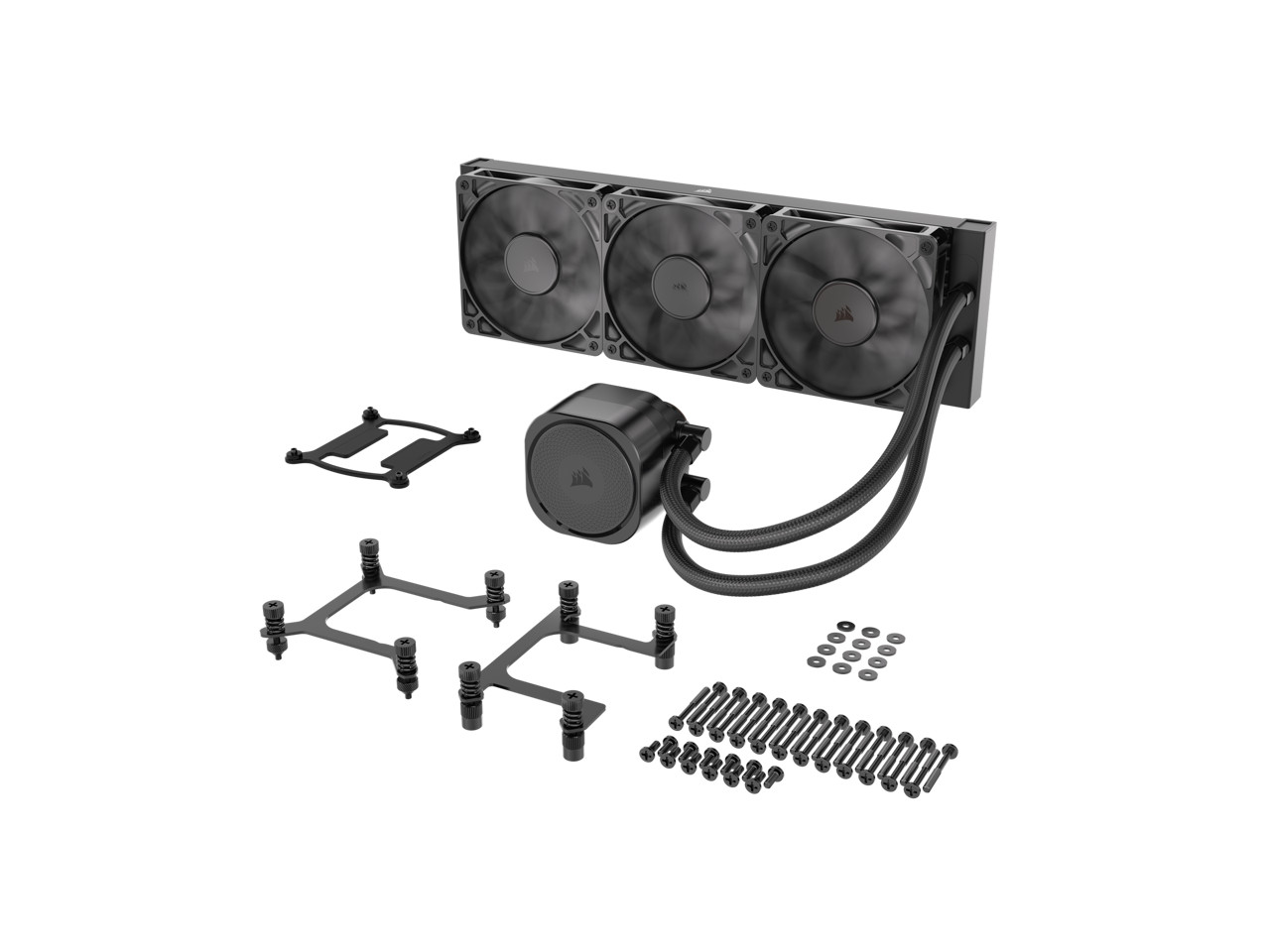 CORSAIR NAUTILUS 360 RS Liquid CPU Cooler – RS120 Fans – Fits Intel® LGA 1851/17