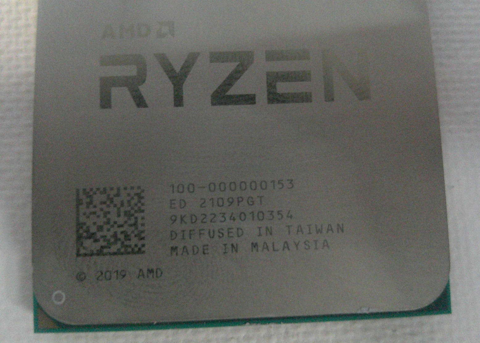 AMD Ryzen 5 Pro 4650GE CPU 6 Core Desktop Processor Socket AM4