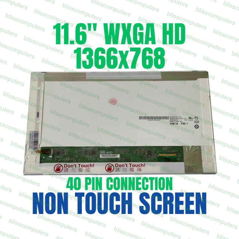 GATEWAY ZA8 LAPTOP LED LCD Screen 11.6″ WXGA HD Bottom Right