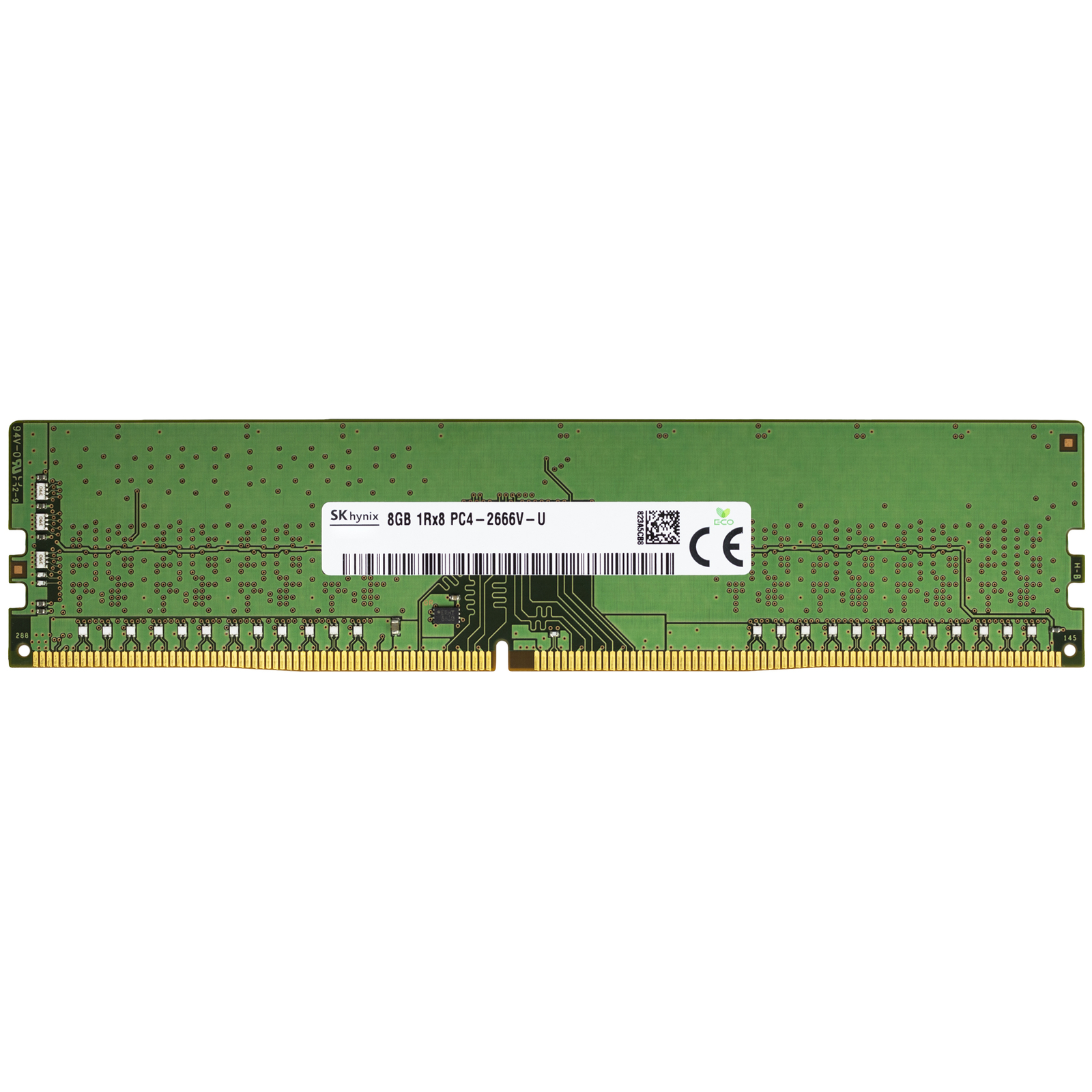Hynix 8GB DDR4 2666 MHz PC4-21300 DIMM 288-Pin 1Rx8 Desktop Memory RAM 1x 8G