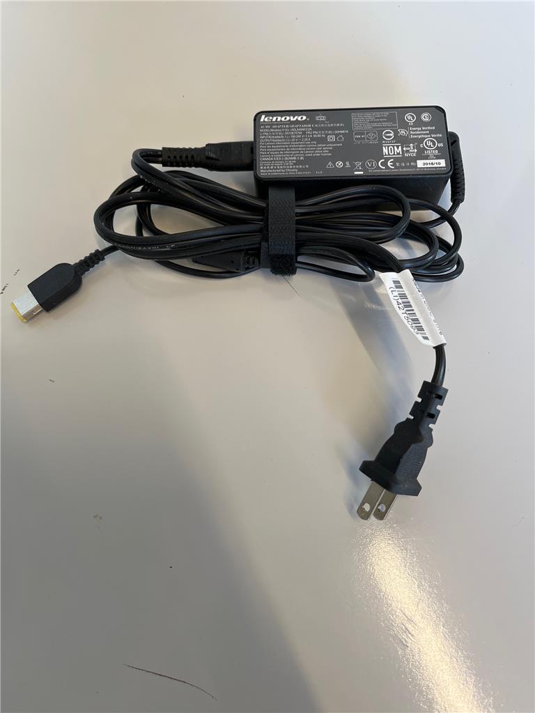 Lot of 5 Genuine Lenovo AC Adapter 45N0482 00PC758 90W 20V 4.5A Slim Yellow