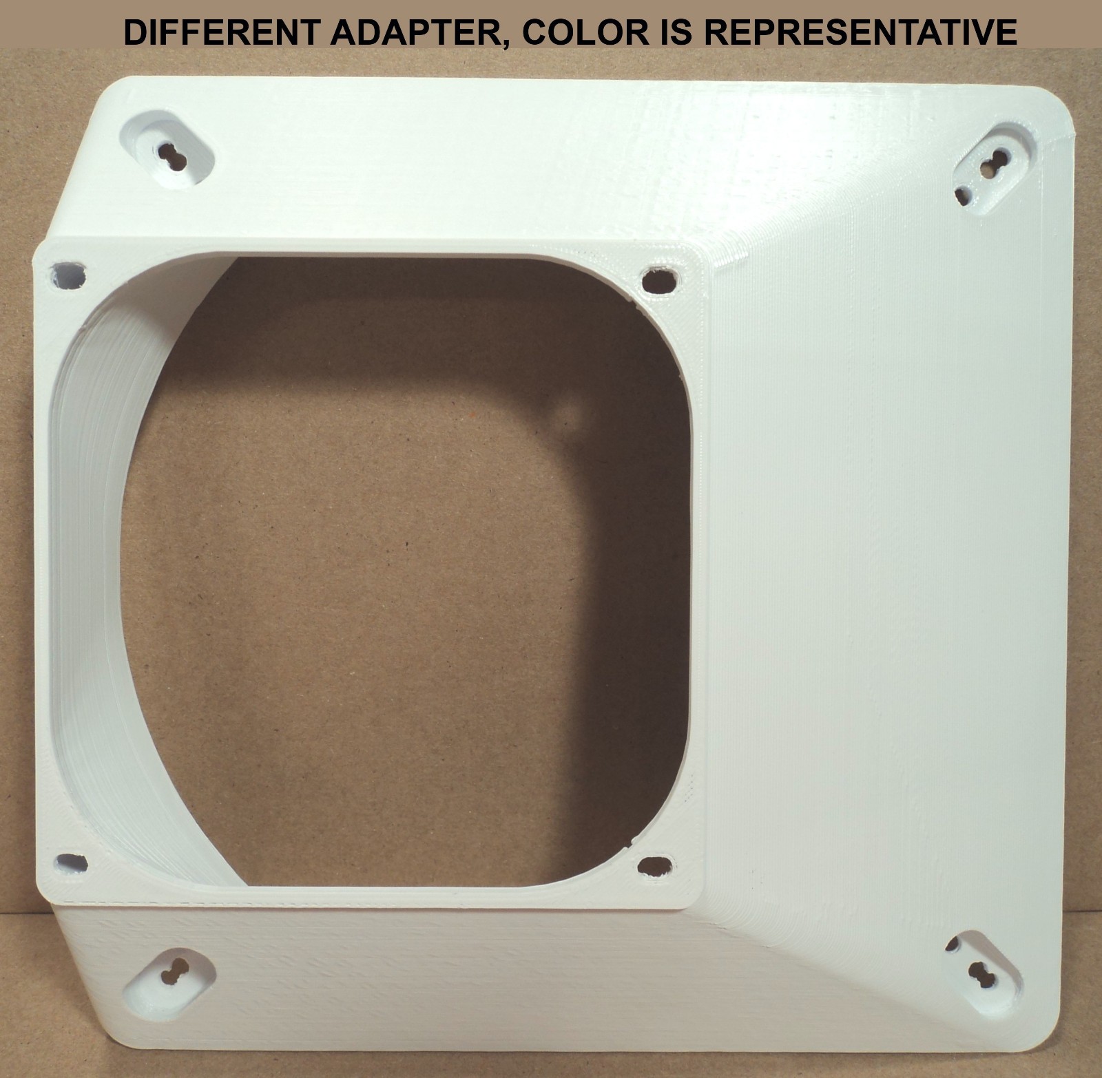 120mm to 80mm Fan Slot Radiator SIDE OFFSET Adapter Converter change mounting PC