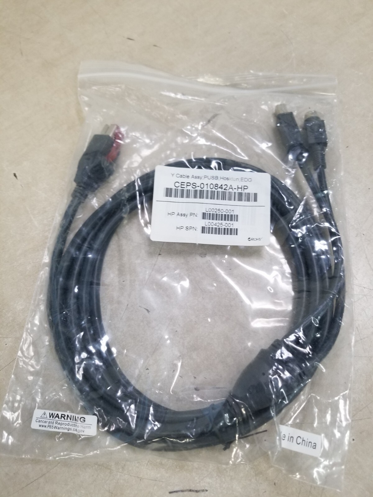 GENUINE HP L00250-001 10FT EPSON PUSB Y CABLE