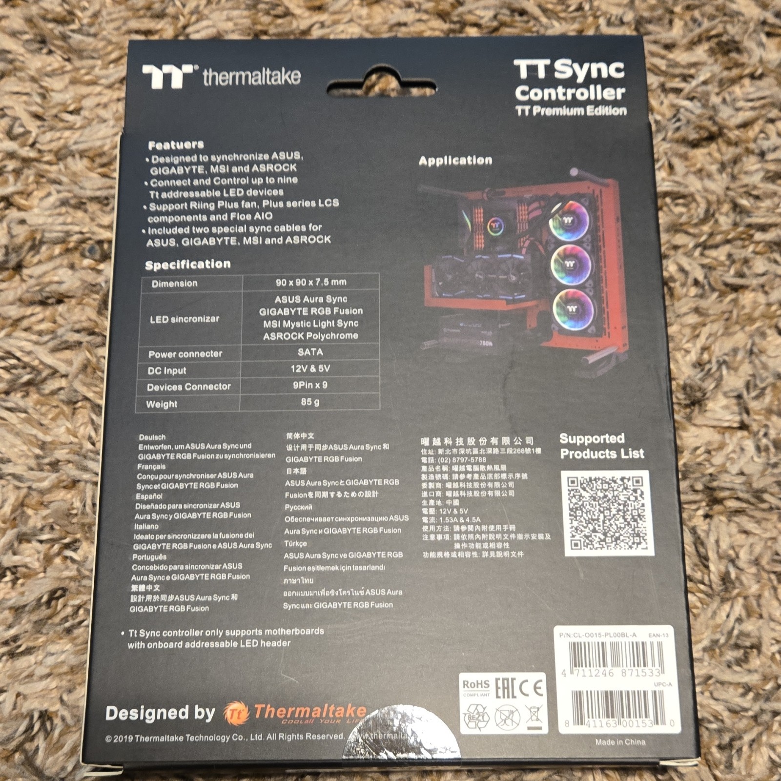 USED Thermaltake TT Sync Controller TT Premium Edition