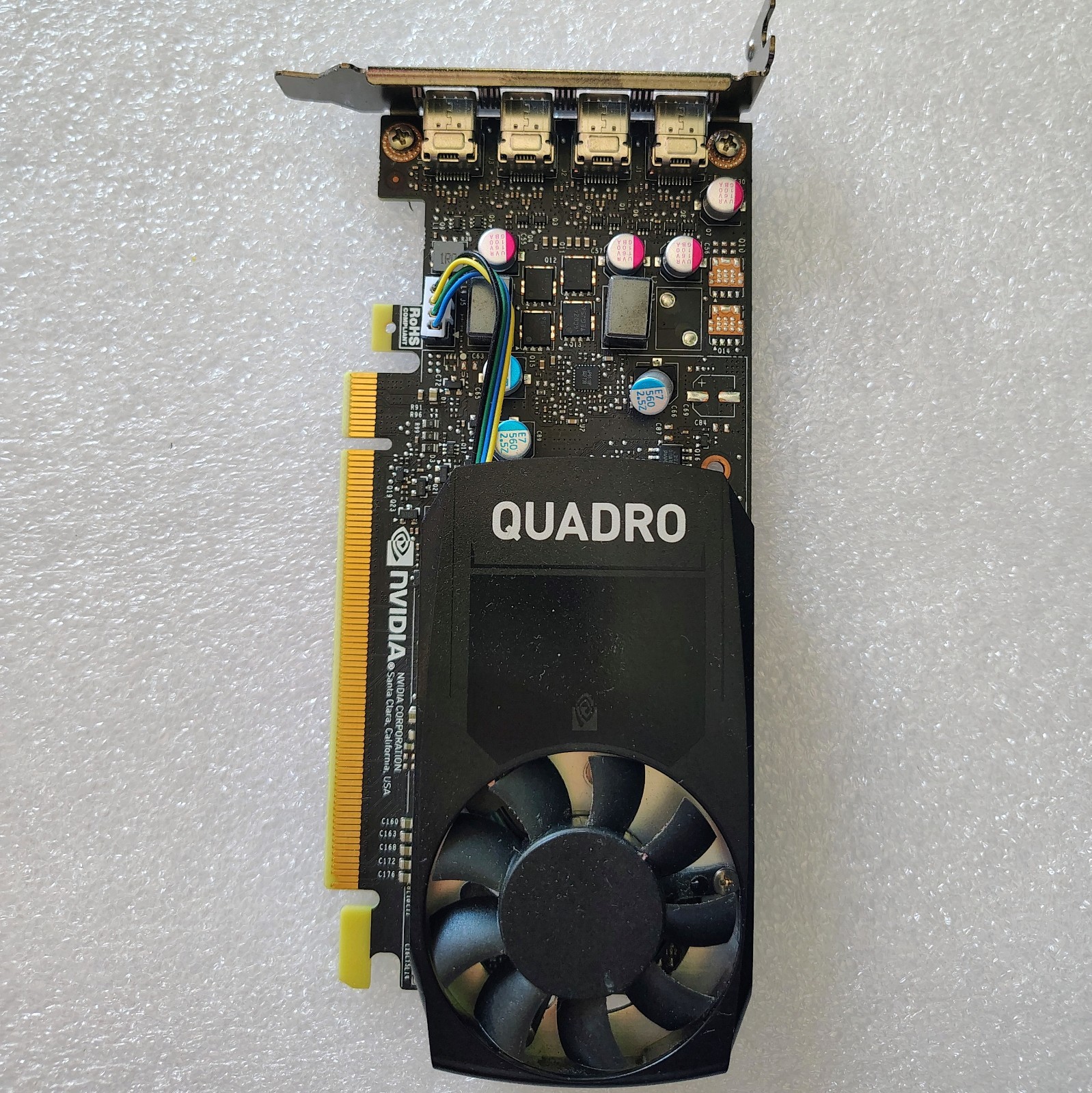 NVIDIA Quadro P600 – 4x Mini DP – Untested IT Surplus – AS-IS
