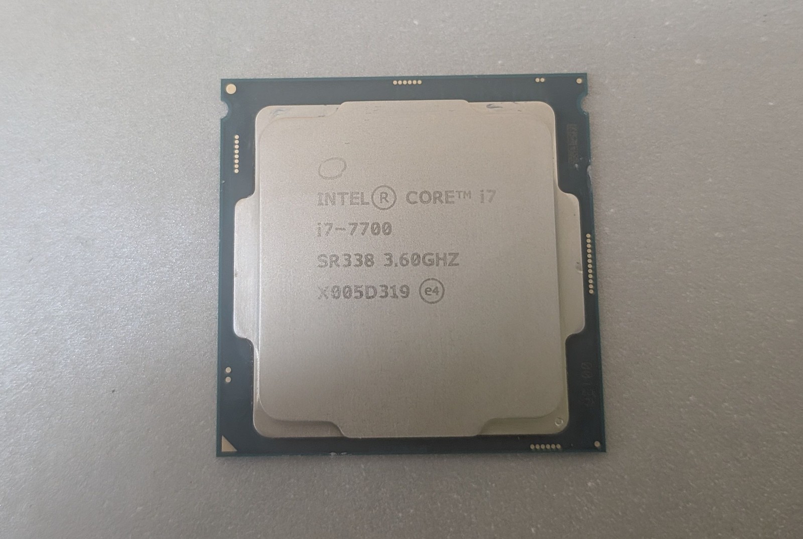 Intel Core i7-7700 SR338 3.60GHz 4-Core X005D319 CPU