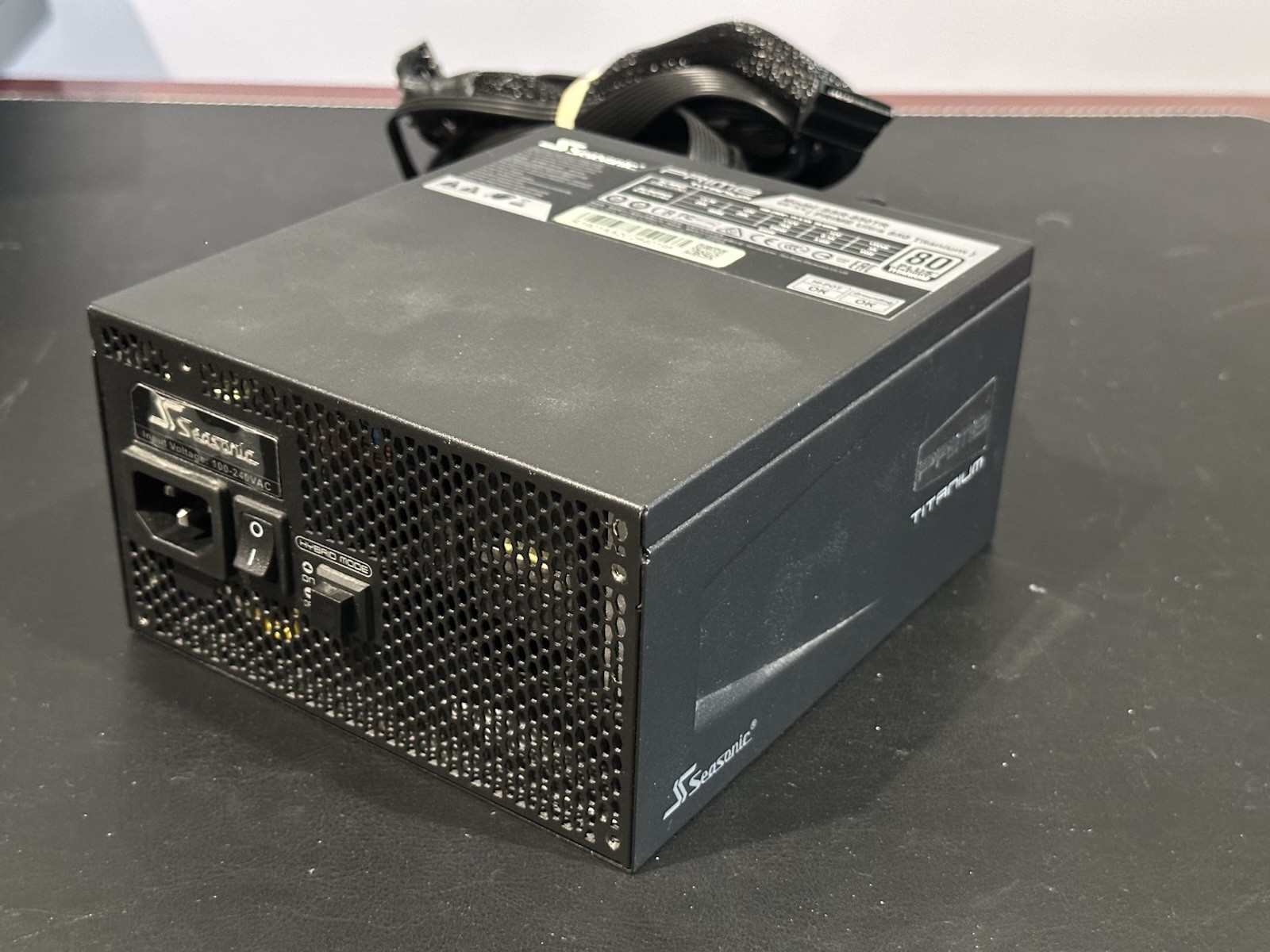 Seasonic Prime TX-1600 80 Plus Titanium 850w Modular Power Supply