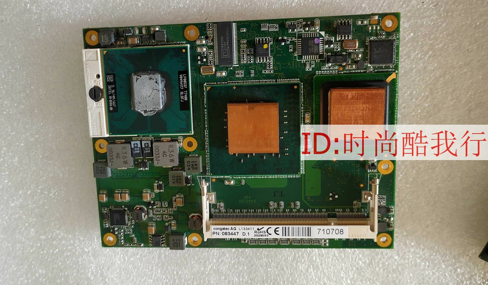 1pc for 100% test congatec ag L133411 (by DHL or Fedex 90days Warranty)