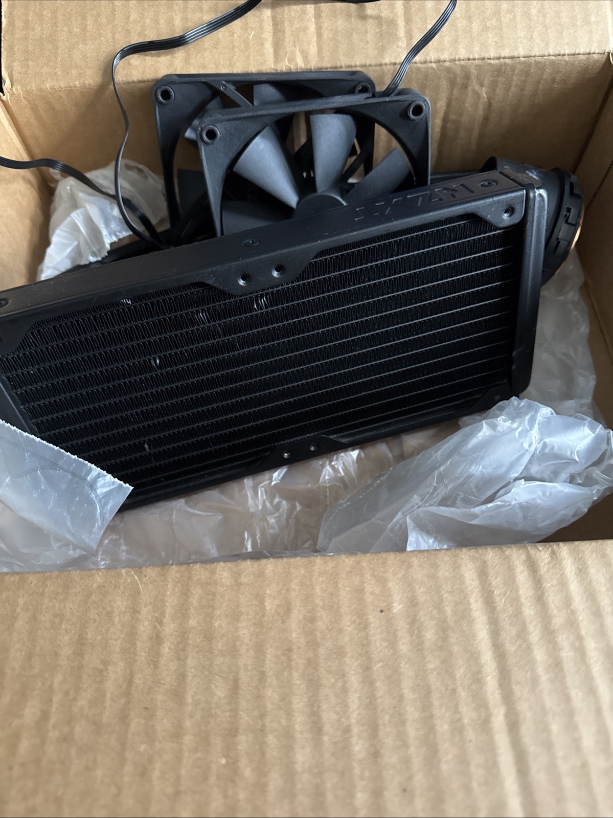 NZXT Kraken 240 2x120mm AiO Liquid CPU Cooler – Matte Black