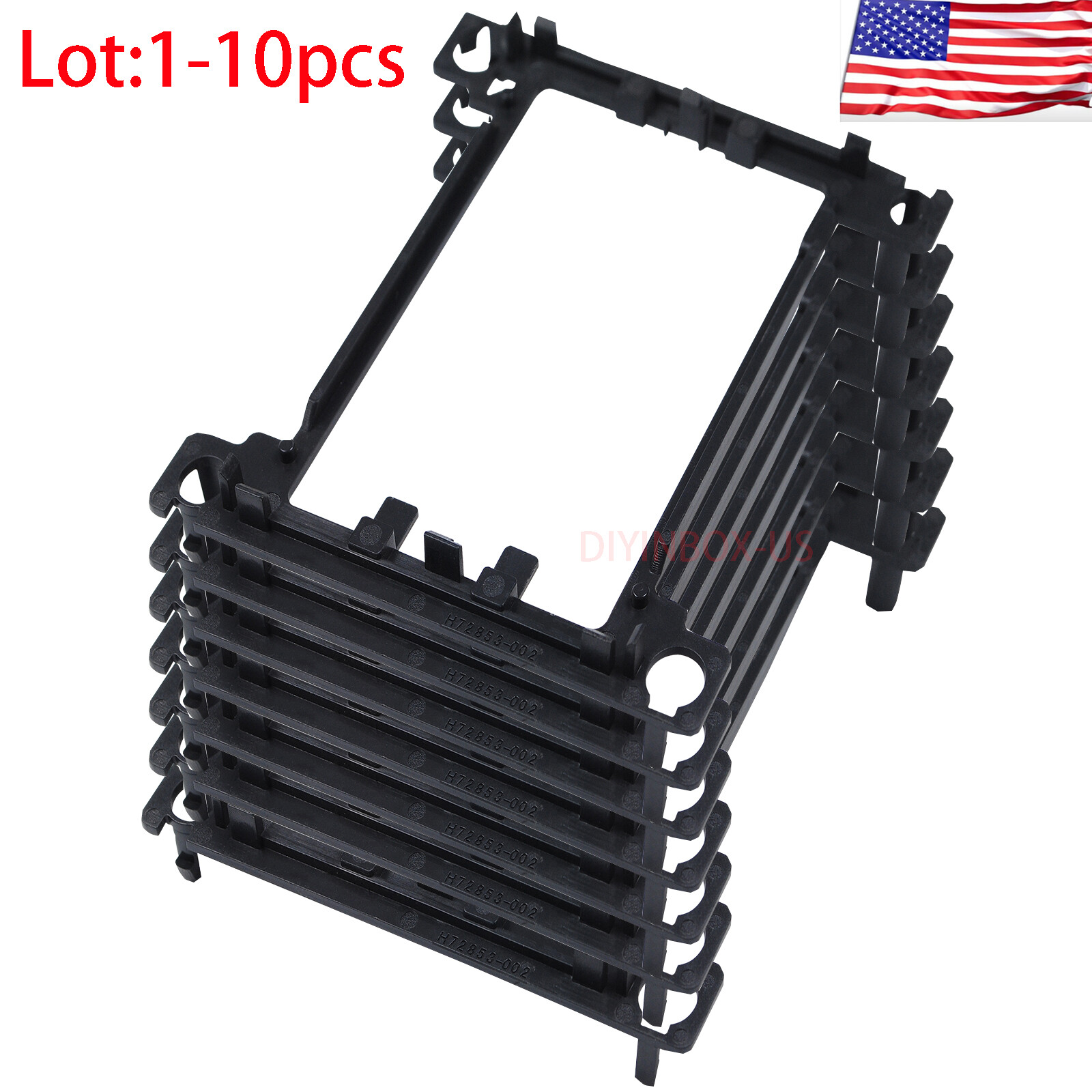 Lot LGA3647 New CPU Heatsink Bracket Tray Holder Carrier H72853-002 For HP Z8 G4