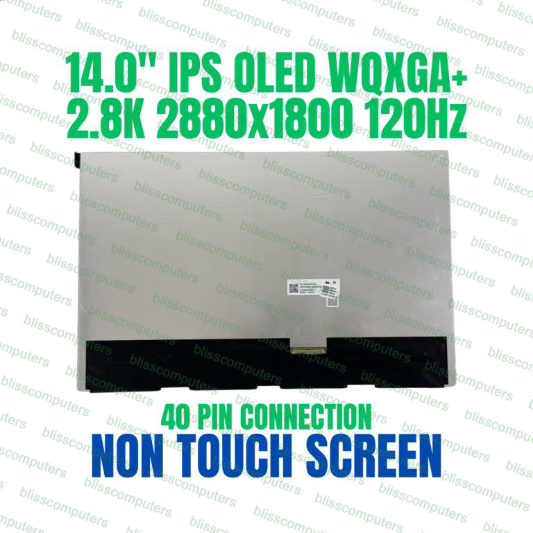 ATNA40CU06-0 ATNA40CU06 2880X1800 40 Pin 2.8K 14 OLED LCD Screen Non Touch Panel