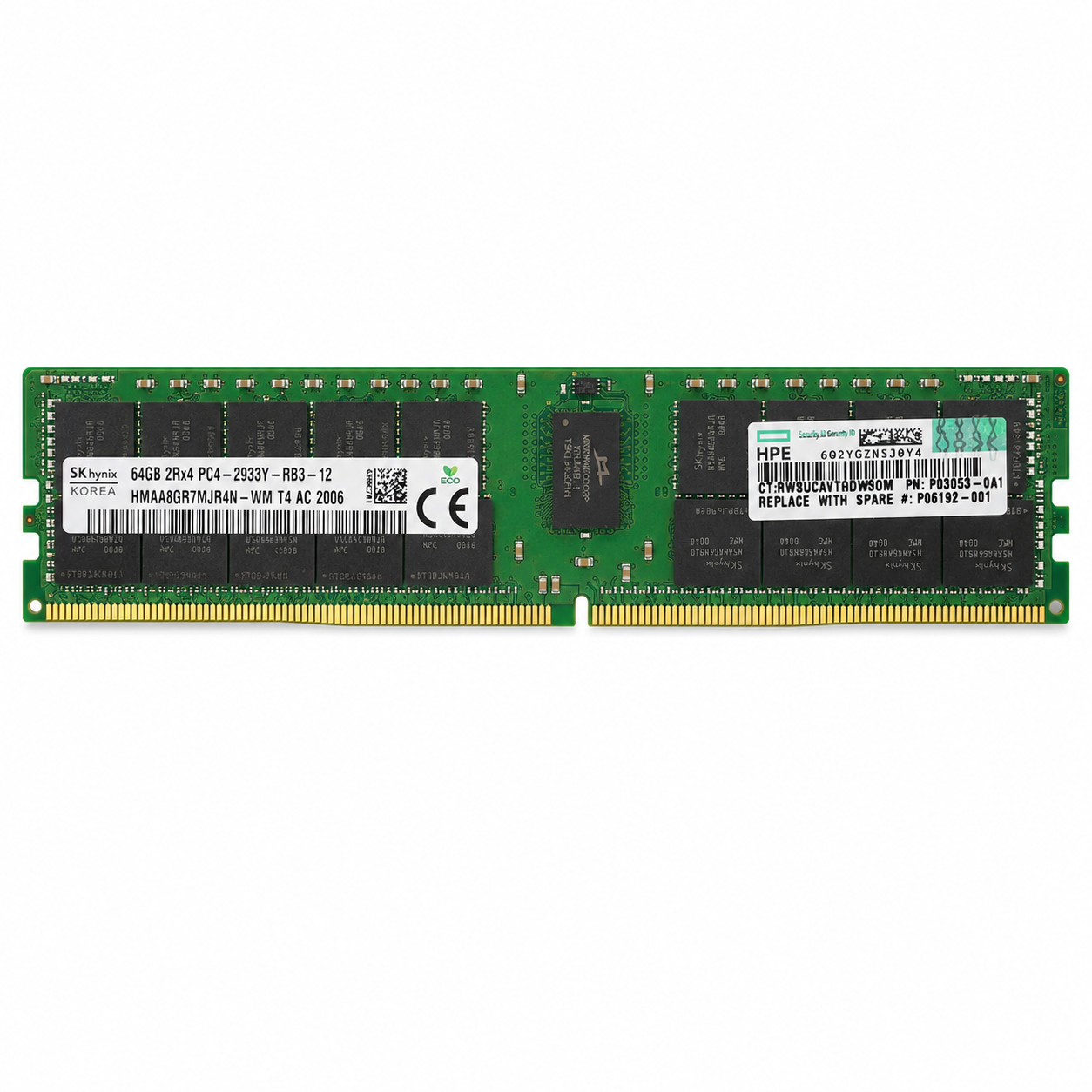 HPE 64GB DDR4-2933 RDIMM P00930-B21 P06192-001 P03053-0A1 HPE Server Memory RAM