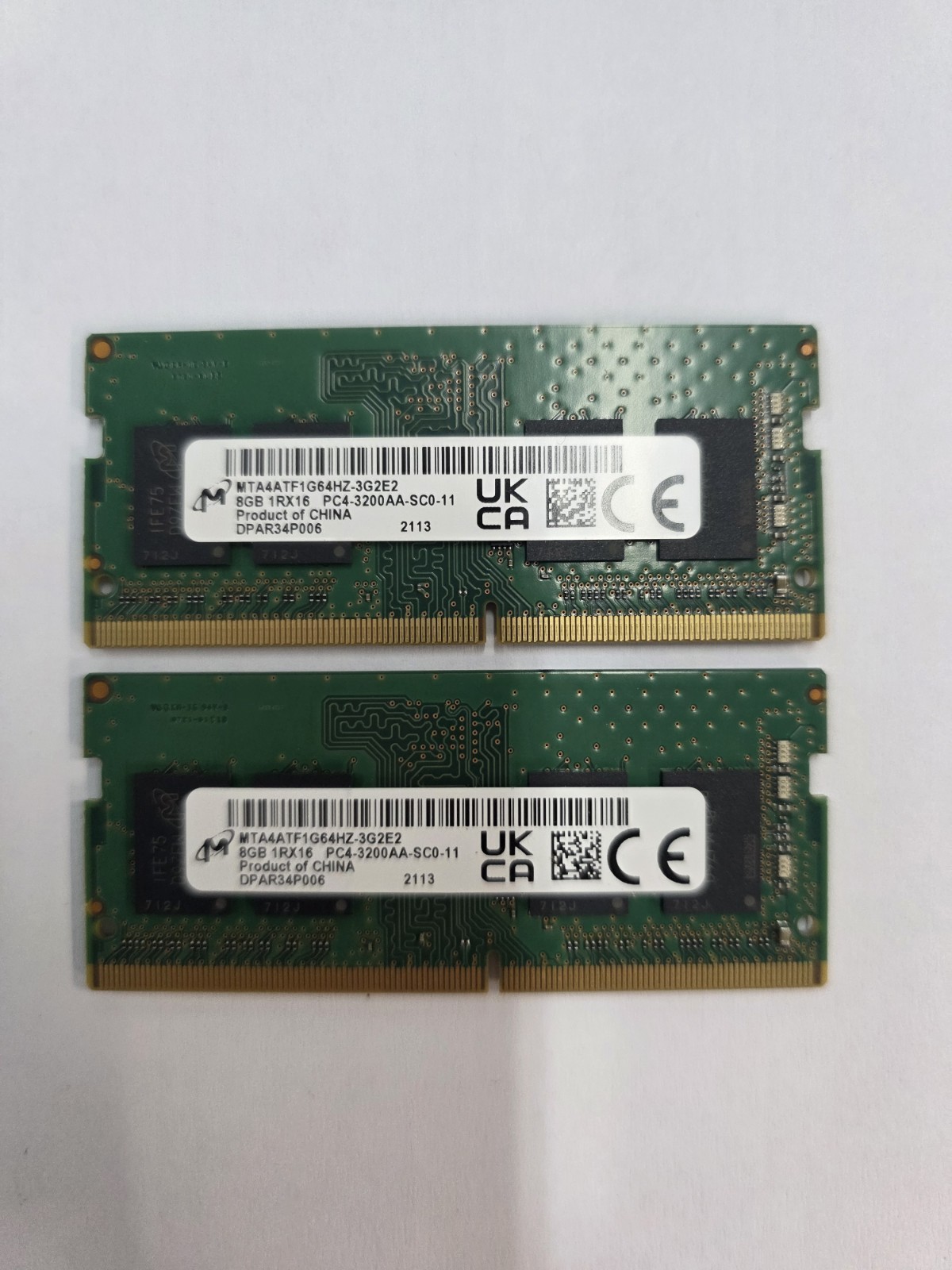 Micron 16GB (2x8GB) DDR4 3200MHz SO-DIMM RAM