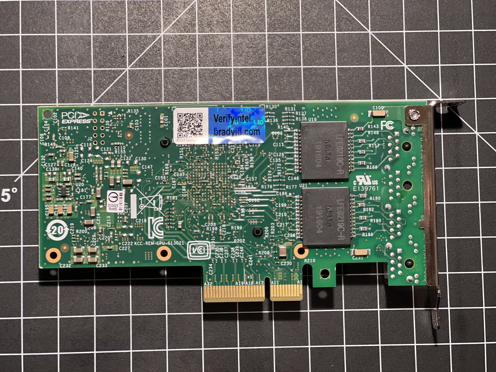 I350T4V2 Original Intel 1GbE Ethernet Server Adapter I350-T4V2 Free Shipping