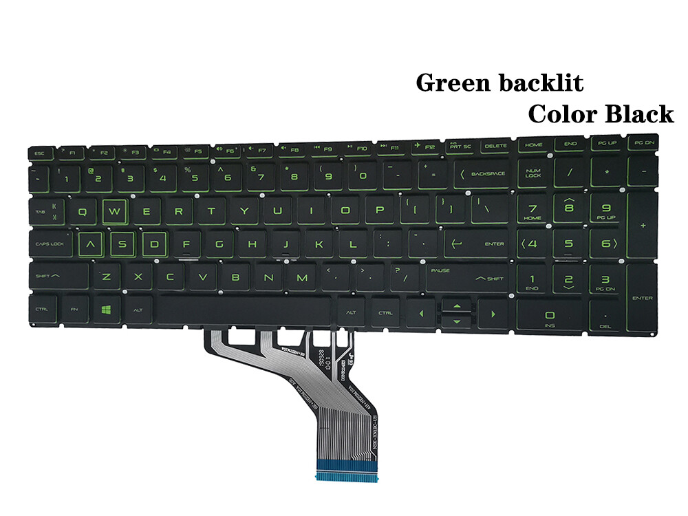 New HP 16-a0010nr 16-a0020nr 16-a0046nr 16-a0025nr Laptop Backlit Keyboard Black