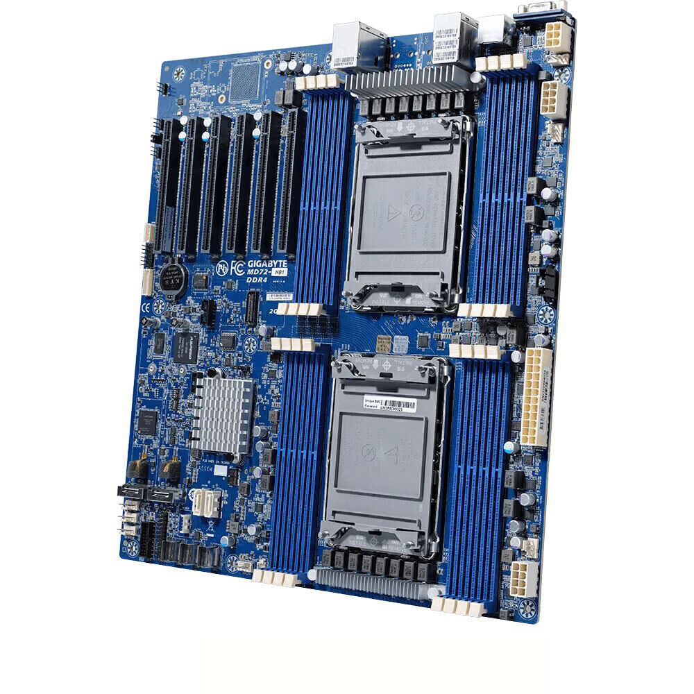 Gigabyte MD72-HB3 REV.1 DDR4 LGA4189 VGA Server Motherboard Intel C621A