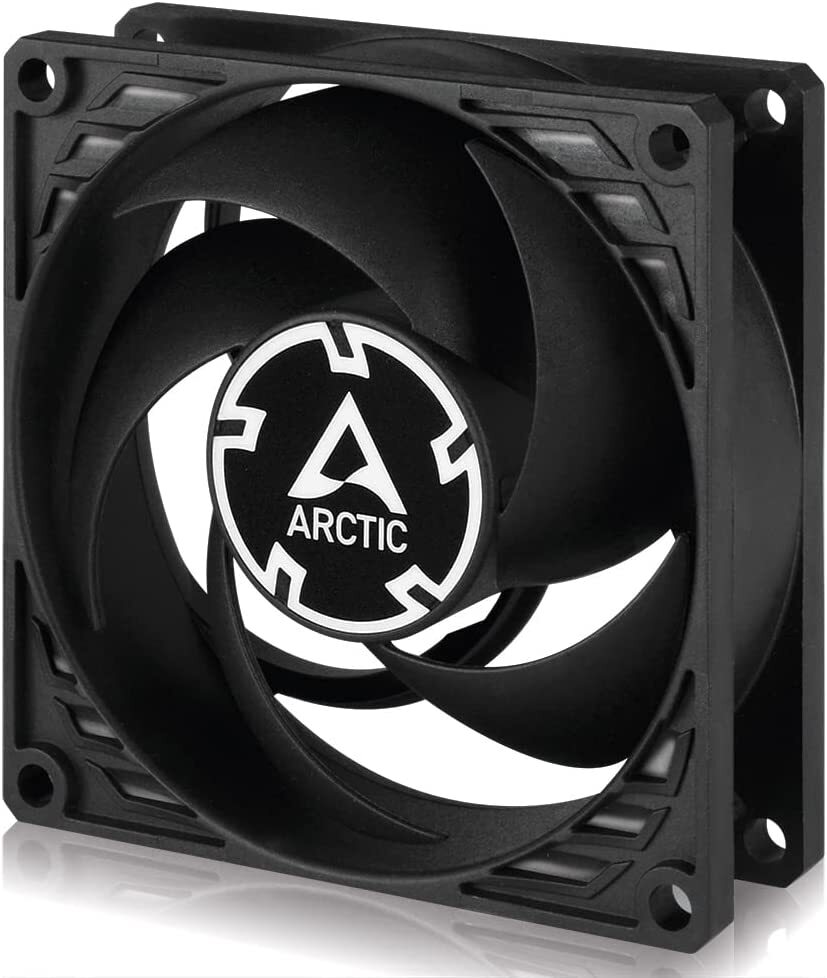 Arctic ACFAN00151A P8 PWM PST CO 80mm Case Fan Black