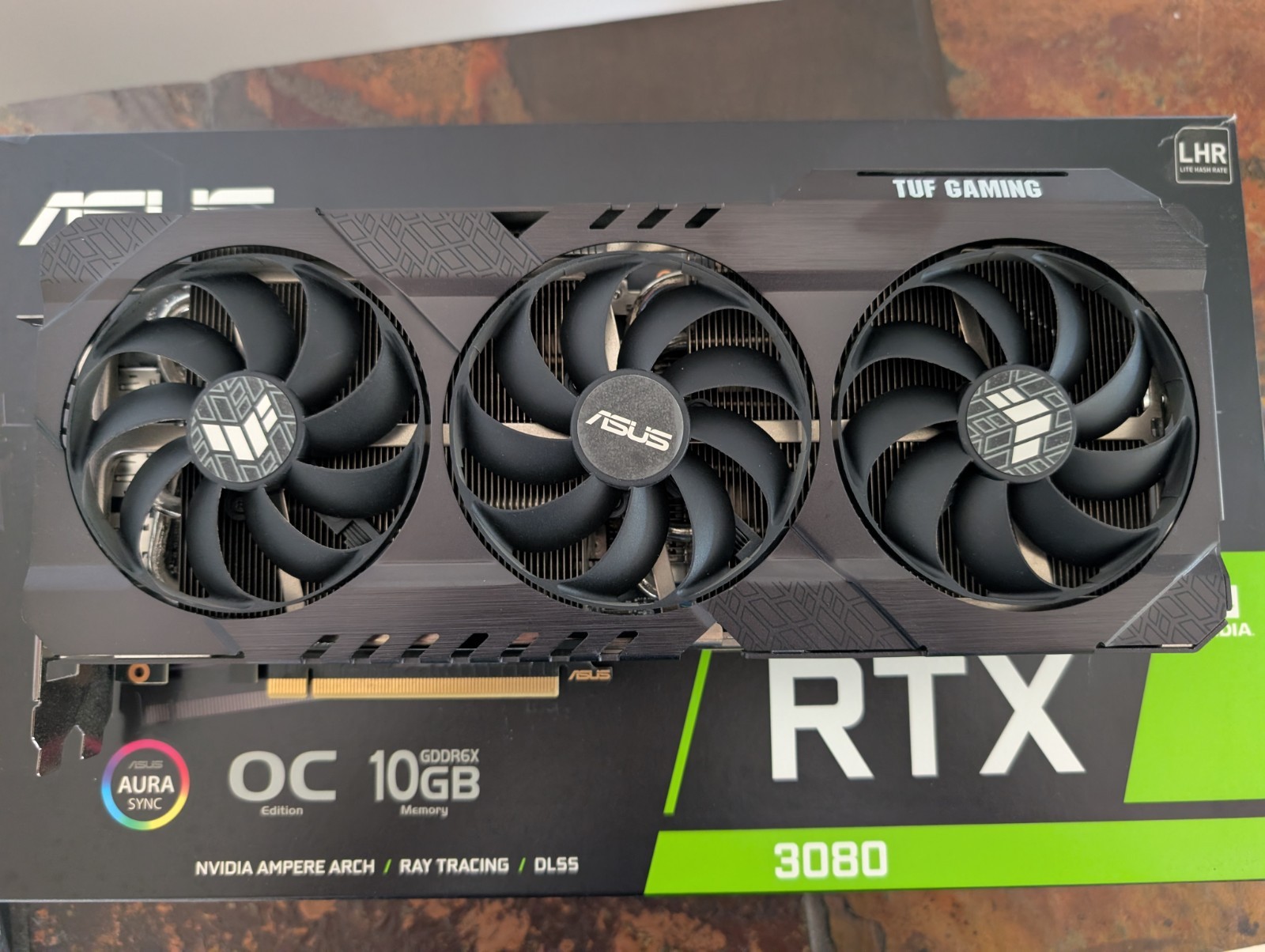 ASUS TUF Gaming GeForce RTX 3080 OC Edition 10GB GDDR6X LHR DLSS V2