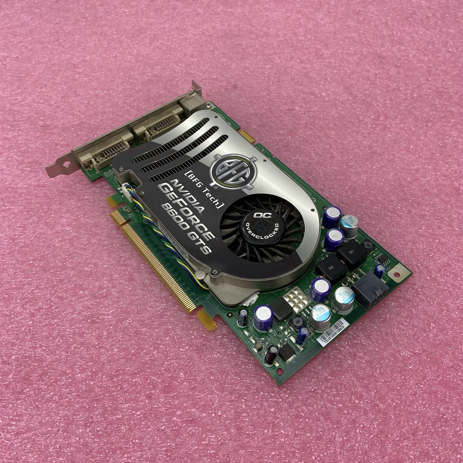 BFG TECH Nvidia GeForce 8600 GTS PCIe 256MB Graphics Card BFGR86256GTSOCE