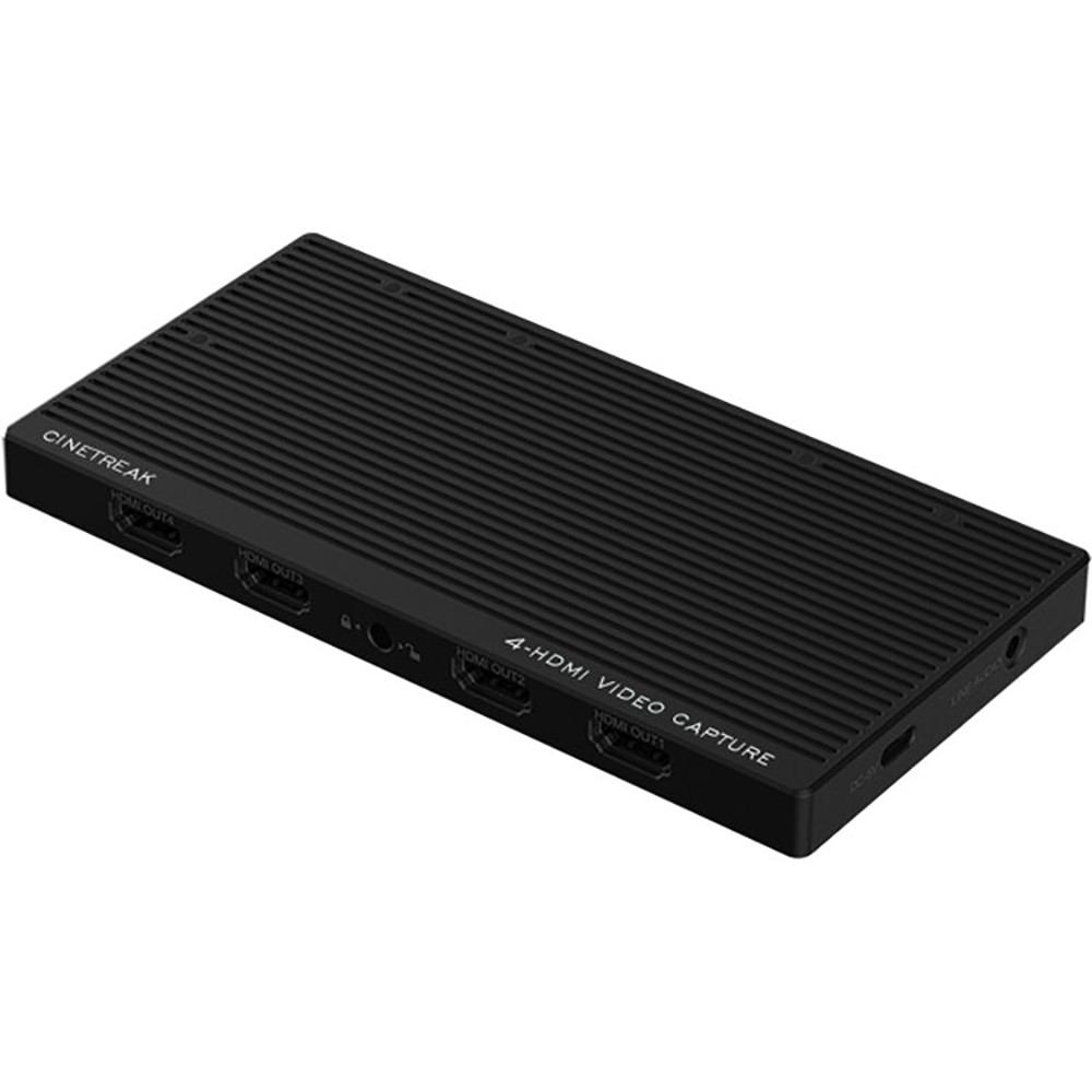CineTreak CT-4 4K Video Capture Card – 4 HDMI Inputs, UVC Plug-&-Play, 4-Channel