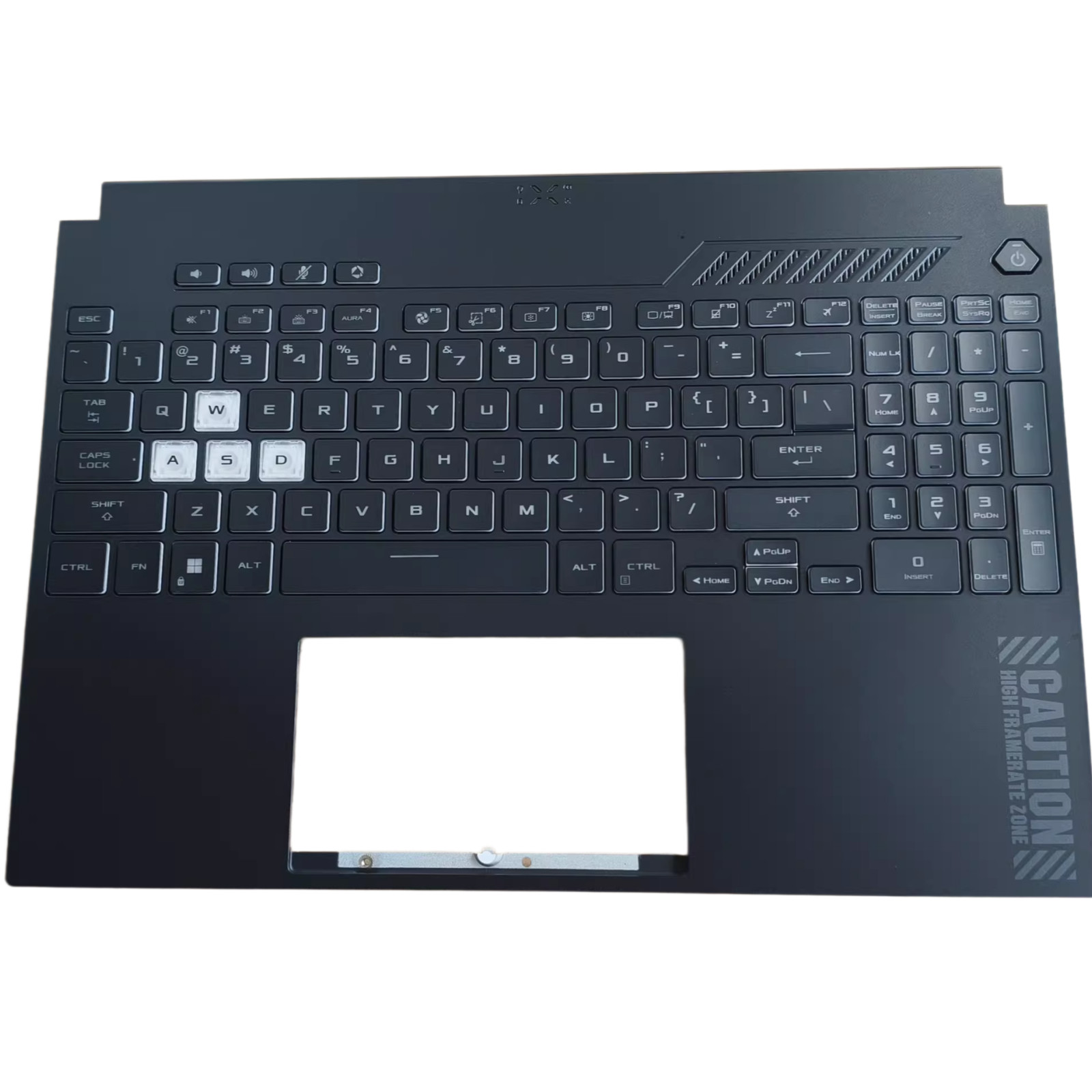 New For ASUS TUF Gaming FX507 FA507 FX507Z A15 F15 Palmrest Backlit Keyboard US