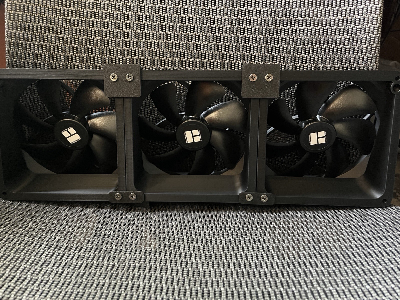 Angled PC Fan Bracket for Phanteks NV series, 120mm / 140mm