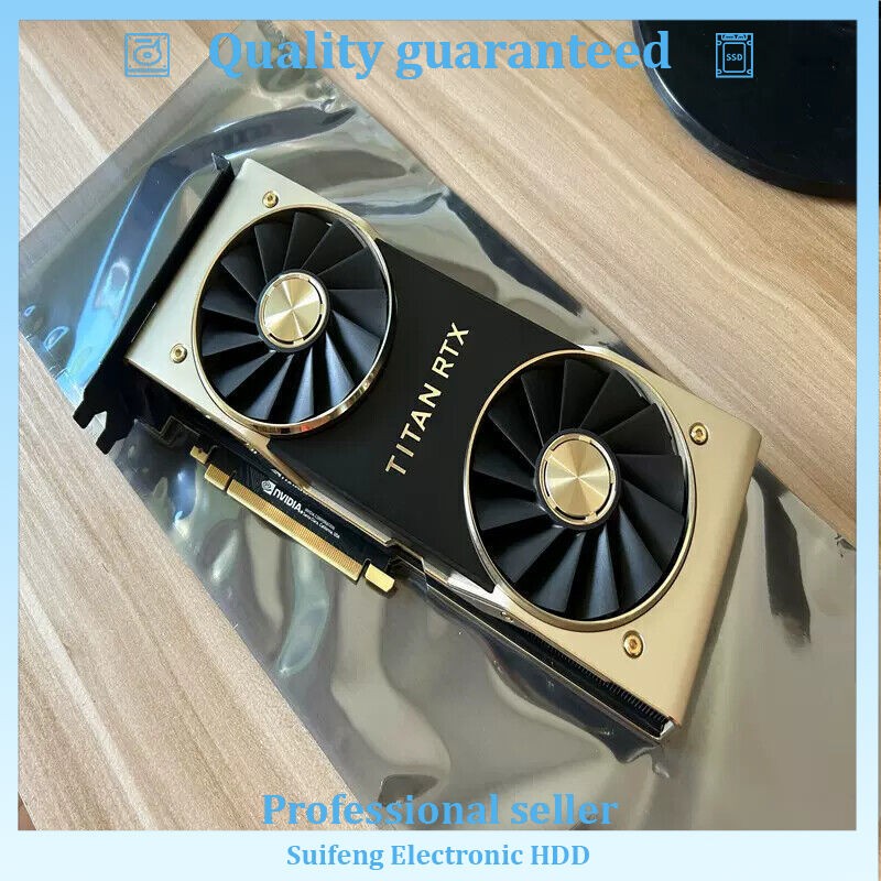 RTX 24GB NVIDIA Titan GPU GDDR6 PCIe 3.0 CUDA
