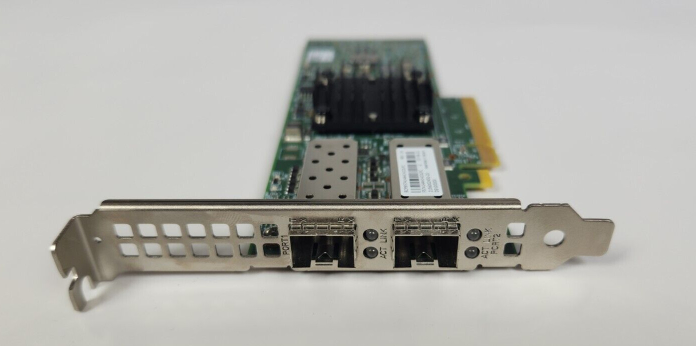Dell Broadcom 57414 BCM957414 Dual Port/2x 25GbE SFP28 NIC CX94X +Transceivers