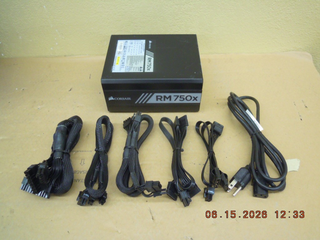 Corsair RM750x 750Watts 80 + Gold AC Power Supply | RPS0016 | CP-9020092